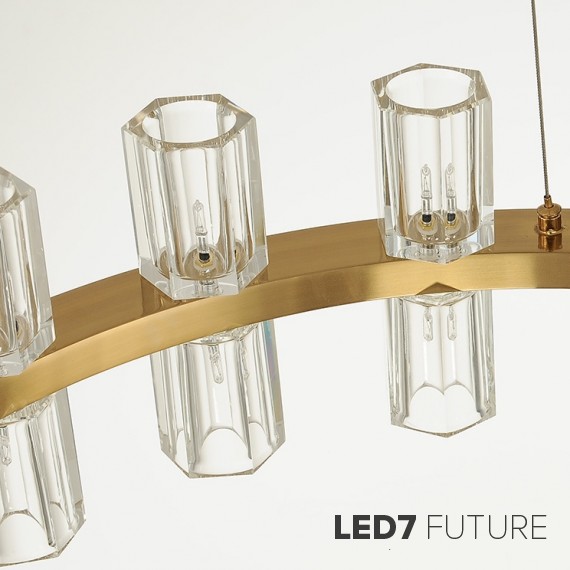 Loft Industry Modern - Stack Chandelier